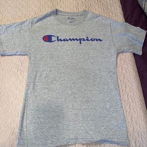 Unisex size small Champion grey t-shirt